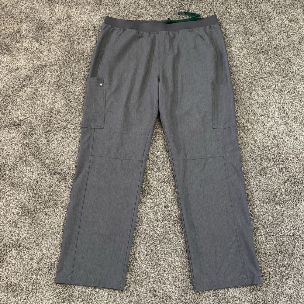 FIGS Axim Cargo Scrub Pants T2001 Graphite Gray Men’s Size 3XL